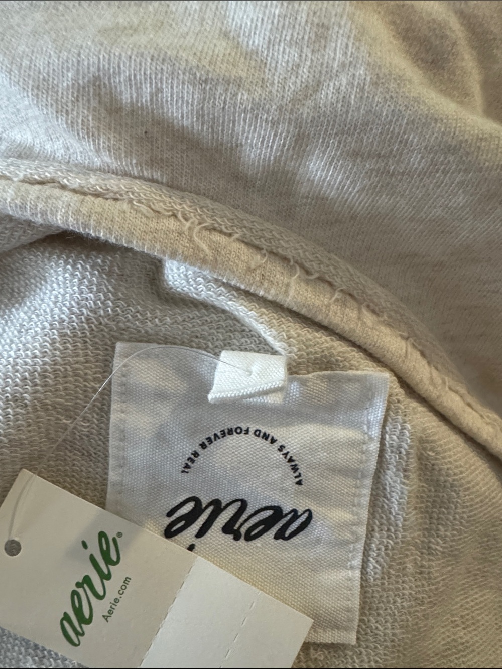 aerie Cream Waffle-Trim Crop T-Shirt
BIN#26 - Picture 7 of 7